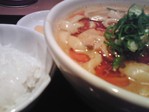 赤カレーうどん