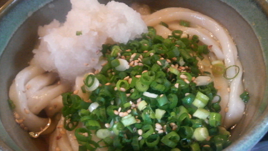 冷おろしうどん