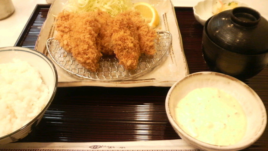 牡蠣フライ膳