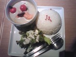 海老のグリーンカレー