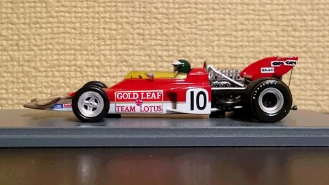 新品：未開封】スパーク 1/43 ゴールドリーフ チーム ロータス