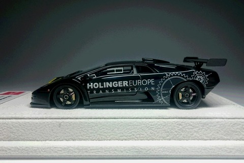 り**様 アイドロン　1/43 ランボルギーニ　ディアブロ　GTR マットブラッ アイドロン EM782D ランボルギーニ ディアブロGT 1999 ブラック