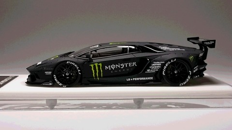 M.S1/43LB☆PERFORMANCE AVENTADOR Monster Energy : ミニカー道中記
