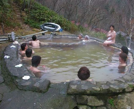 混浴露天温泉　熟女 イメージナビ