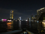 チャオプラヤ川の夜景
