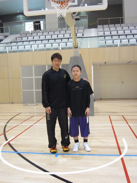 佐古選手との写真♪