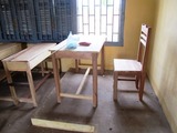 Donated by Ganbaranai Badminton Japan teacher desk