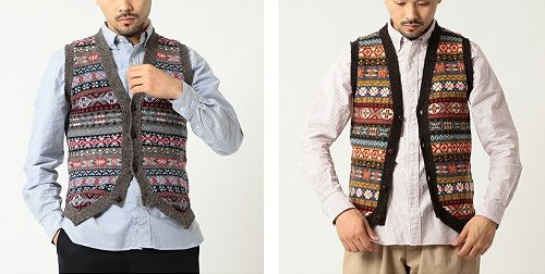 fair isle vest