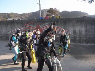 ダイビングスタート! 12.30井田
