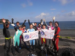 記念ダイブ 三宅島