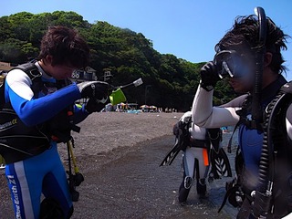 マスク装着エントリー