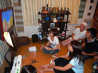みんなでゲームも面白い♪
