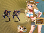 戦闘エロ乳揉み