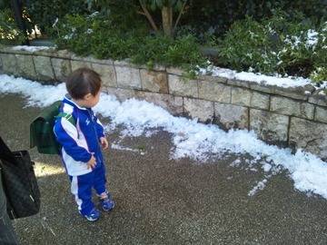 雪!?