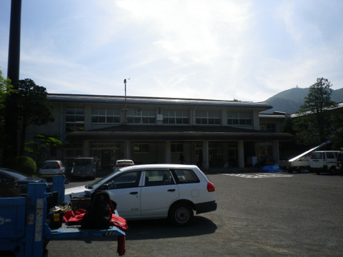 外観です。学校!