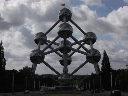 スペースエイジ　ミッドセンチュリー アトミウム彫刻ブリュッセル 1958年製 スペースエイジ ミッドセンチュリー アトミウム彫刻ブリュッセル 1958年製