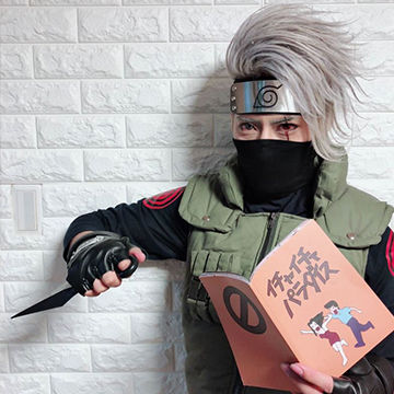 漫画NARUTOのはたけカカシコスプレ