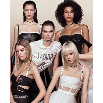 Diorの新デザイナーのマリア・キウリのデビューコレクション。