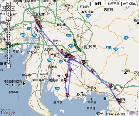 コロニーの軌跡