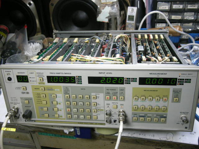 National_AUDIO_ANALYZER_VP-7722A_の整備と調整・・出来た National_AUDIO_ANALYZER_VP-7722A_の整備と調整・・出来た