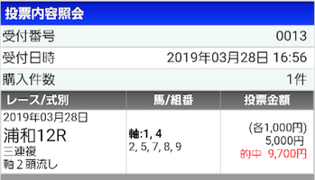 馬券