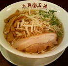 大阪王将 あっさり醤油ラーメン