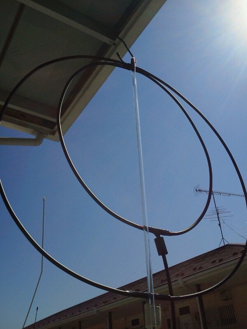 マグネチックループアンテナを17～21MHzにマッチングさせてみる