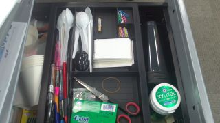 Inside Desk Drawer