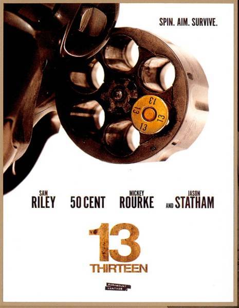 13 ザメッティ リメイク カルト スリラー ロシアン ルーレットの殺人賭博のプレイヤー 無料動画 無料映画 bicoの無料映画紹介と気まぐれ写真