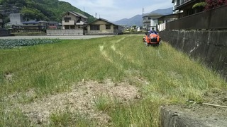 田んぼ仕事^^
