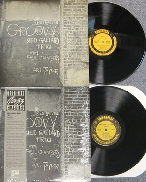 Red Garland / Groovy (180グラム重量盤レコード/OJC) GROOVY RED GARLAND TRIO (OJC盤) - JAZZCAT-RECORD