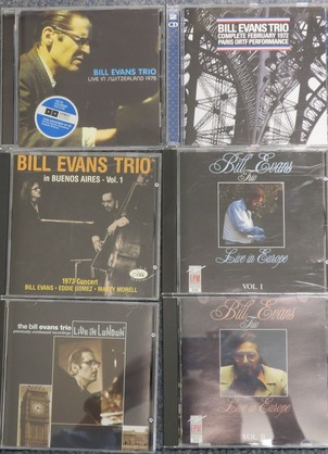 Bill Evansのブートなど : iPodとBOSEで聴くJazz Diary