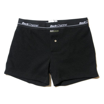 Back Channel THERMAL BOXER UNDERWEAR 15FW BLACK BLOG