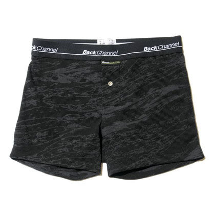 Back Channel THERMAL BOXER UNDERWEAR 15FW BLACK CAMO BLOG