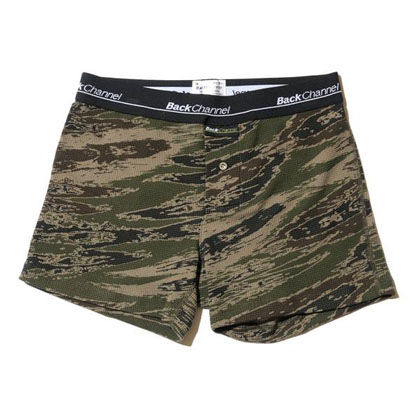 Back Channel THERMAL BOXER UNDERWEAR 15FW GREEN CAMO BLOG
