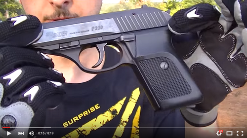 Sig P230 (380acp) shooting, field strip, and review