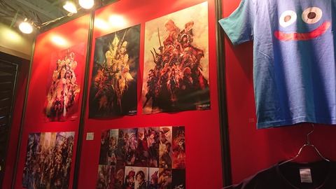 スクエニ物販(TGS2018)