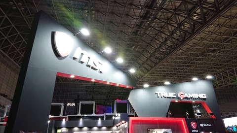 msiブース(TGS2018)