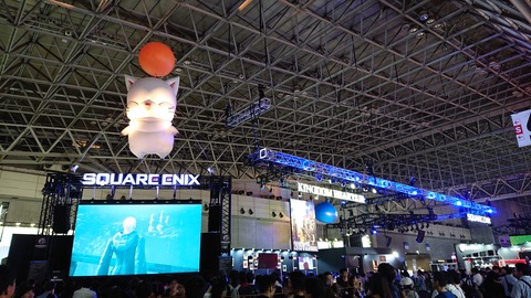 SQUARE ENIXブース(TGS2018)