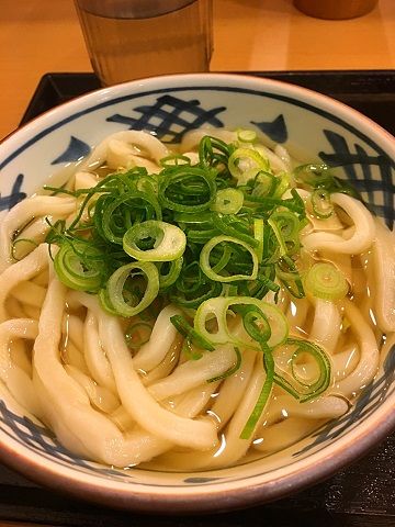 瀬戸うどんのかけうどん@赤坂