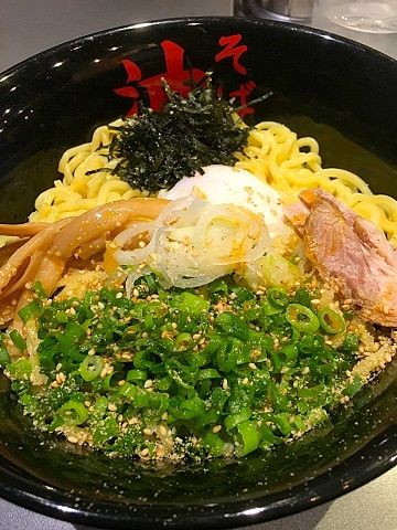 東京油組総本店 赤坂見附組の油そば@赤坂