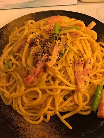 バルボアの焼きカルボナーラ@虎ノ門