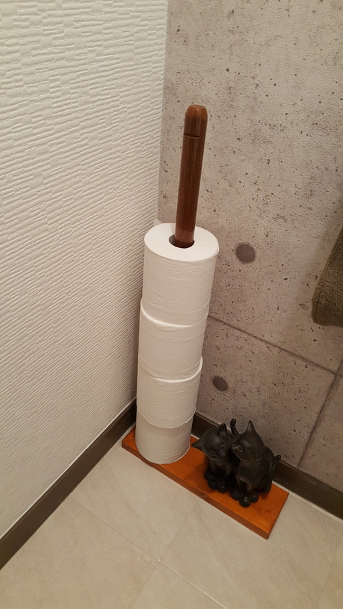トイレットペーパー スタンド
