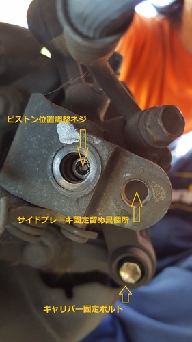 ロードスター ブレーキ