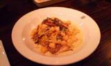 小柱ときのこのオイスタークリームパスタ
