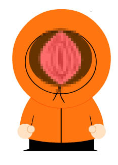 月曜だから安価でサウスパーク風に描く。