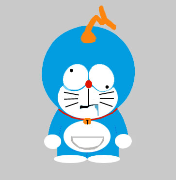 月曜だから安価でサウスパーク風に描く。