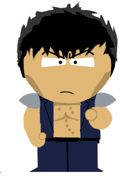 月曜だから安価でサウスパーク風に描く。