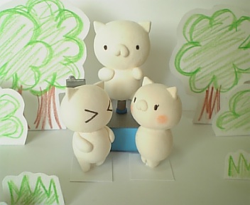 いろいろ立体化したから人形劇する