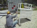 宇美町 H様作業中